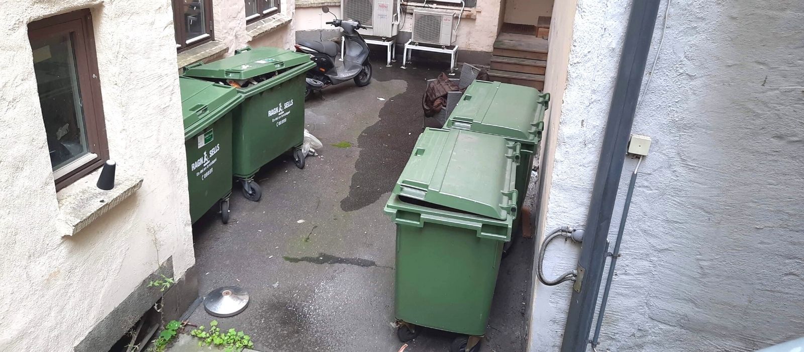 Vaske søppelskur - borettslag og sameier